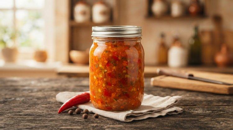 Лечо из кабачков, моркови и острого перца на зиму