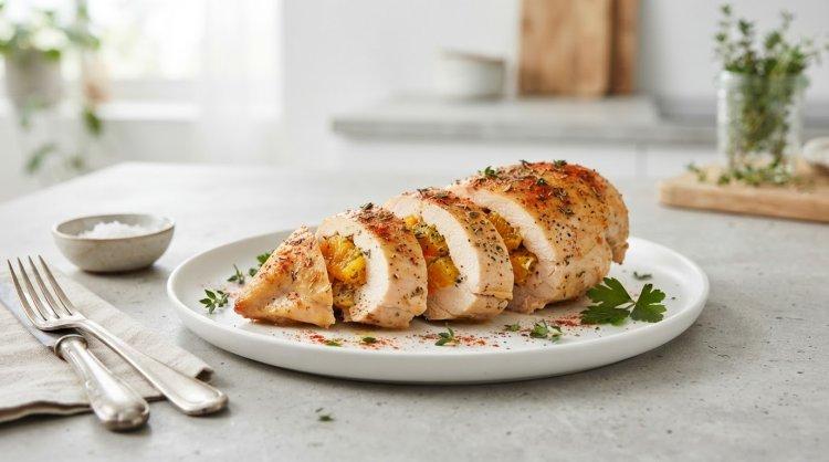 Куриная грудка с апельсином на Новый год
