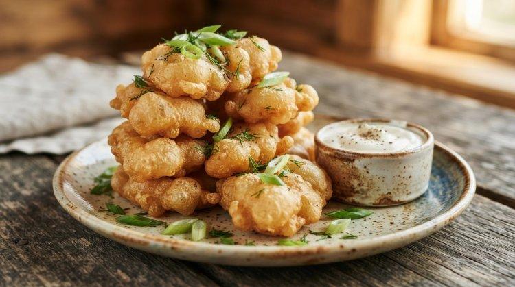 Жареные рыбные молоки в кляре