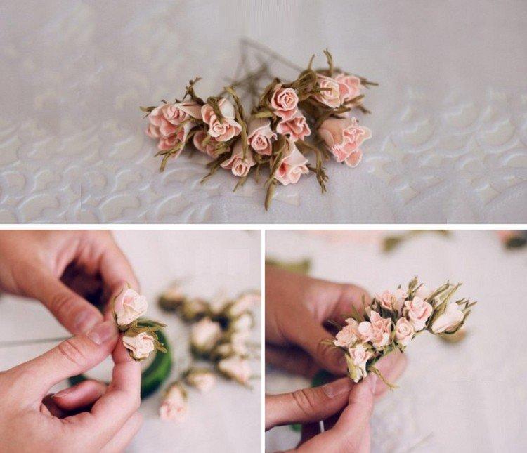 Чайные розочки для декора - роза из фоамирана своими руками