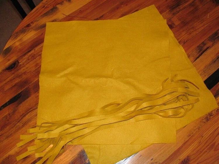 Плетеная декоративная наволочка - Рукоделие для дома