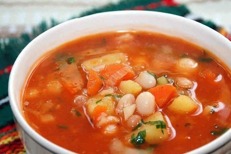 Рыбный суп из консервированной горбуши с фасолью - рецепты