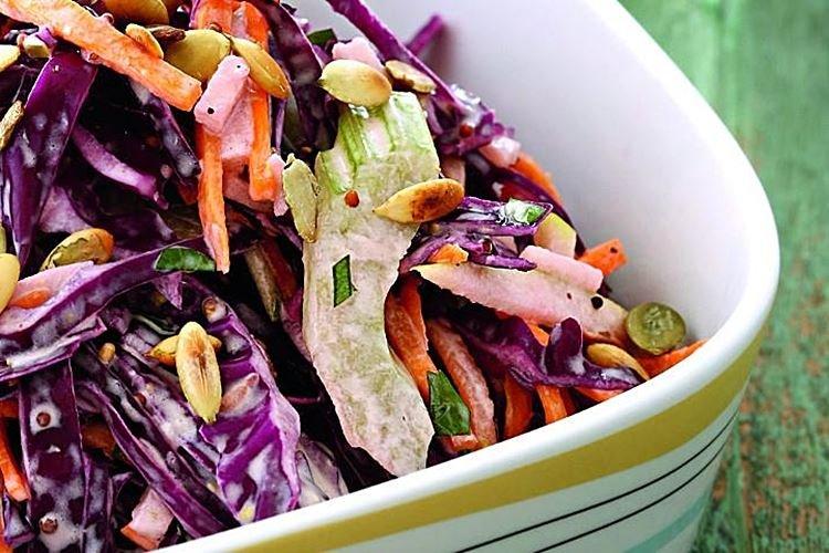 Мексиканский салат из свежей капусты - рецепты