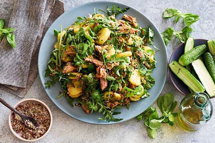 Салат с курицей и картофелем - рецепты