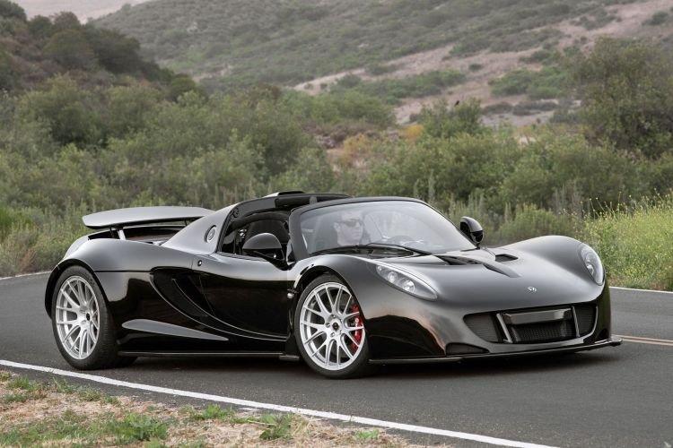 Hennessey Venom GT Spyder - Самые быстрые автомобили в мире