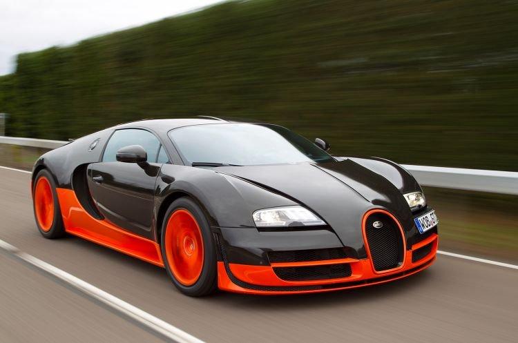 Bugatti Veyron Super Sport - Самые быстрые автомобили в мире