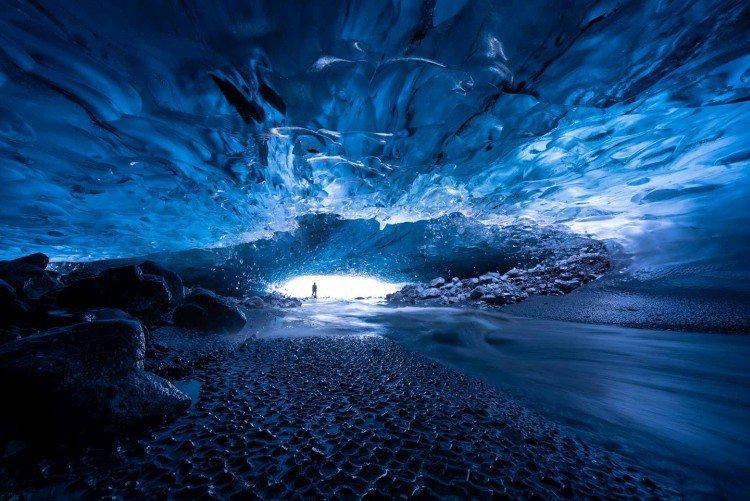 Пещеры ледника Ватнайекюдль, Исландия - Самые красивые места в мире