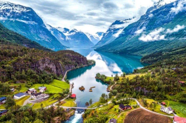 Гейрангер-фьорд, Норвегия - Самые красивые места в мире