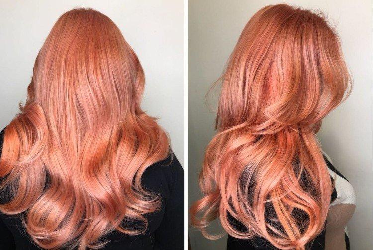 Блоранж или оранжевый блонд - Самый модный цвет волос 2020-2021