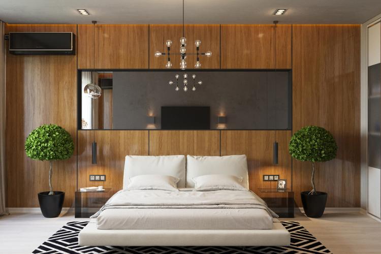 Спальня «Линии стиля» - дизайн интерьера