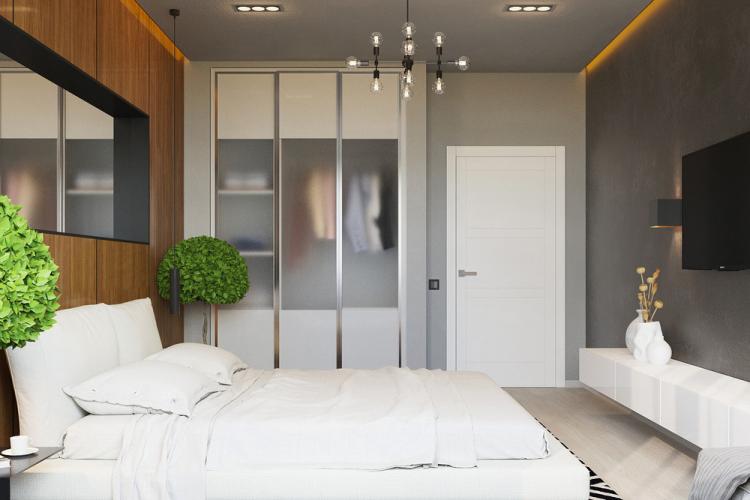 Спальня «Линии стиля» - дизайн интерьера