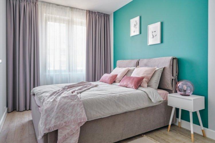 Маленькая спальня в скандинавском стиле - дизайн интерьера фото