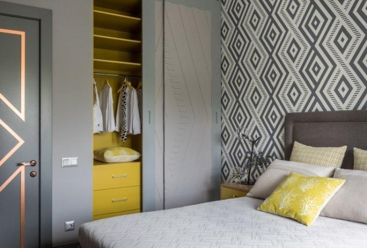 Шкаф - Дизайн спальни в современном стиле