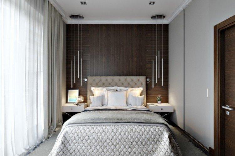 Маленькая спальня в современном стиле - дизайн фото