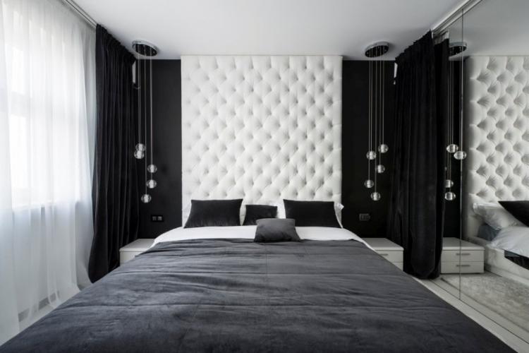 Спальня в стиле хай-тек - Дизайн интерьера фото