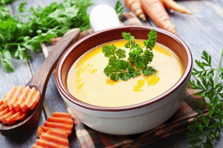 Морковный суп с сыром - рецепты супов на каждый день
