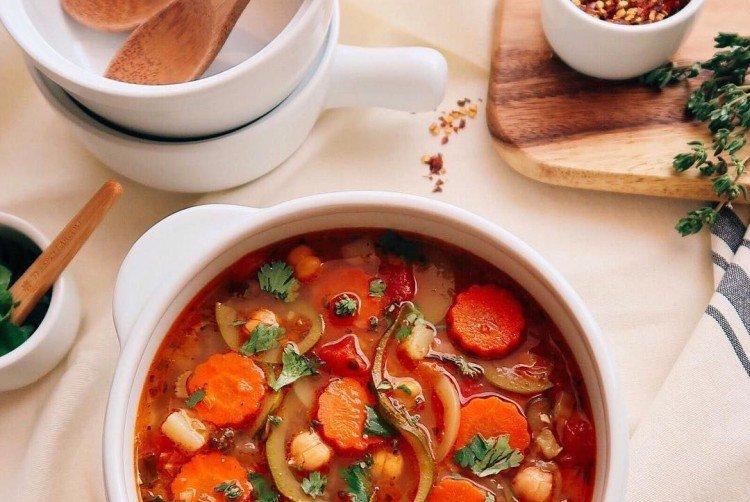 Диетический овощной суп - рецепты супов на каждый день