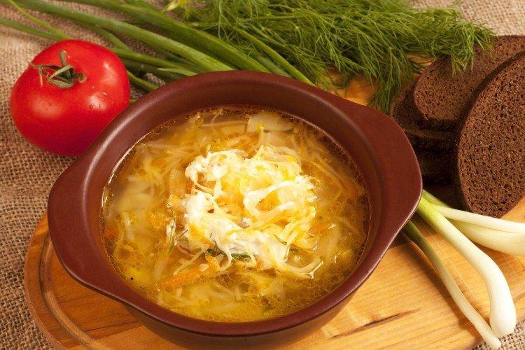 Луковый суп с капустой - рецепты супов на каждый день
