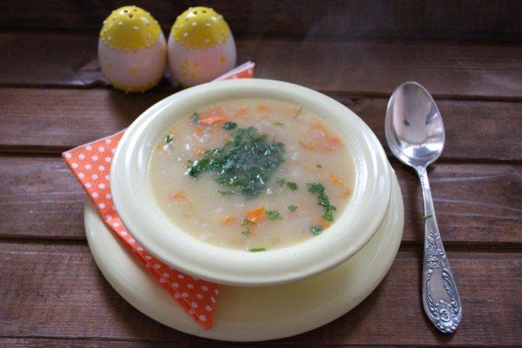 Домашний суп с затиркой - рецепты супов на каждый день