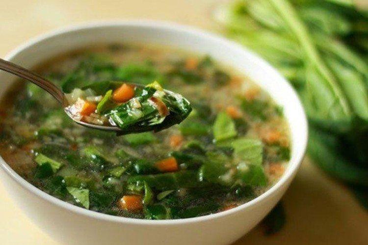 Зеленый суп с имбирем - рецепты супов на каждый день