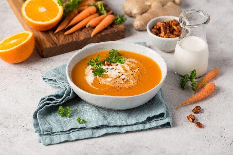 Морковный суп-пюре - вкусные рецепты