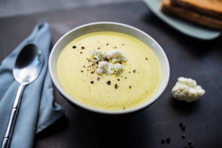 Суп-пюре из фасоли и цветной капусты - вкусные рецепты