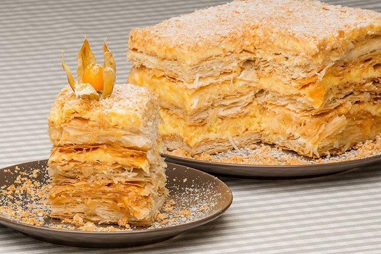 Торт Наполеон без выпечки - рецепты