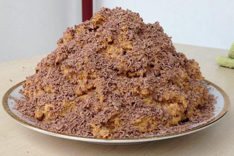 Муравейник - Торт из печенья без выпечки рецепты