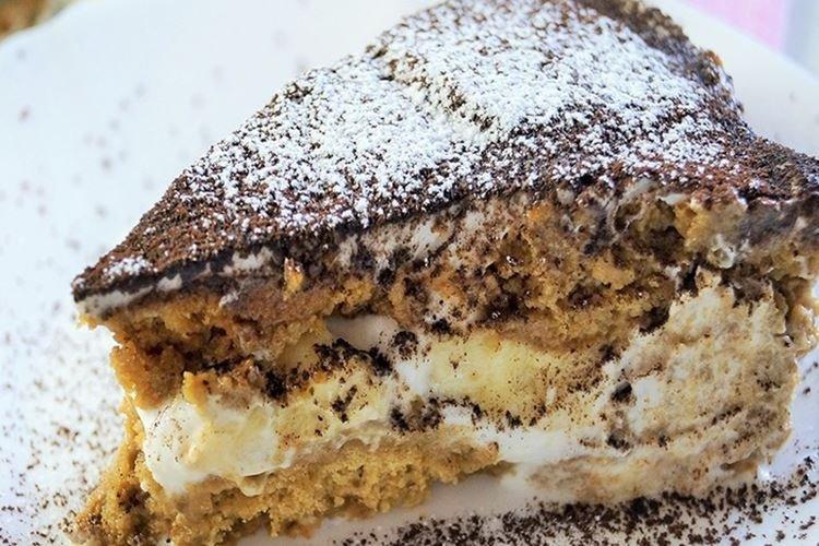 Торт из овсяного печенья с бананами без выпечки - рецепты