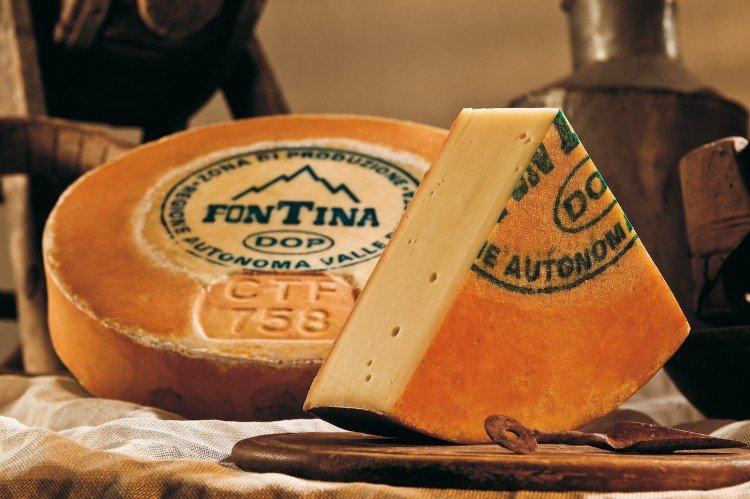Фонтина - Итальянские твердые сорта сыра