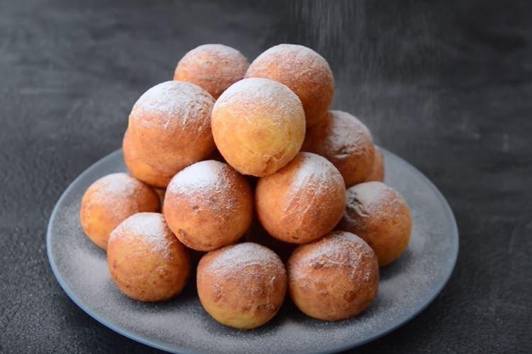 Творожные пончики - классический рецепт пошагово с фото