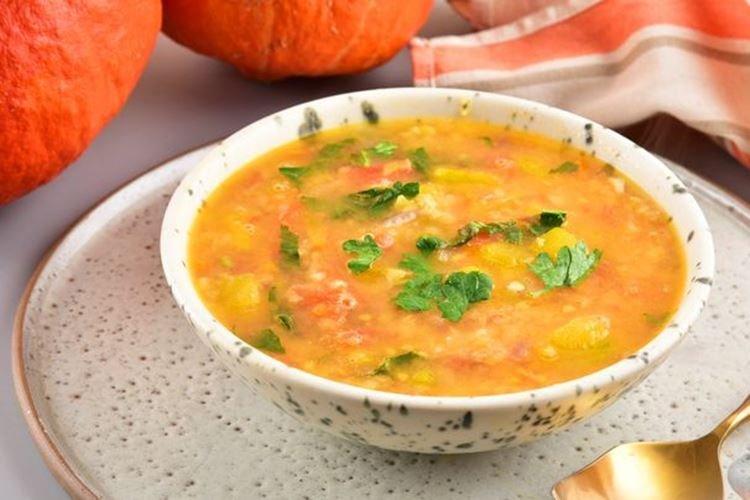 Тыквенный суп с чечевицей - рецепты