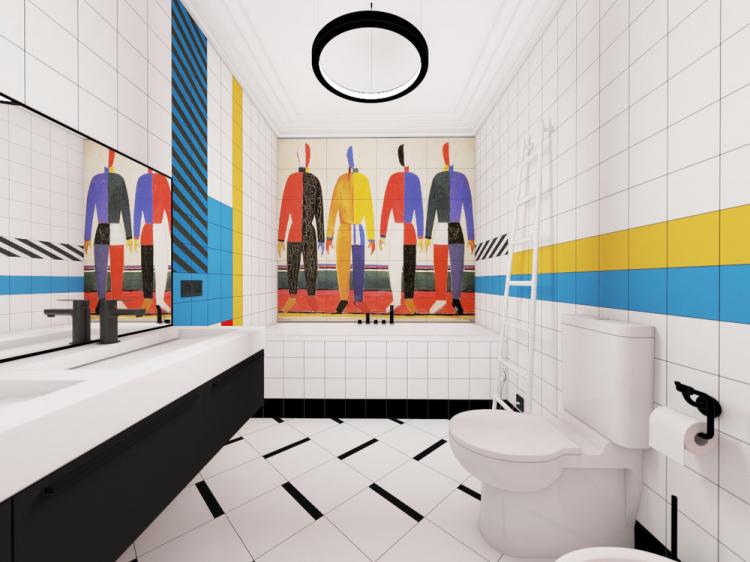 Ванная комната «Suprematism»
