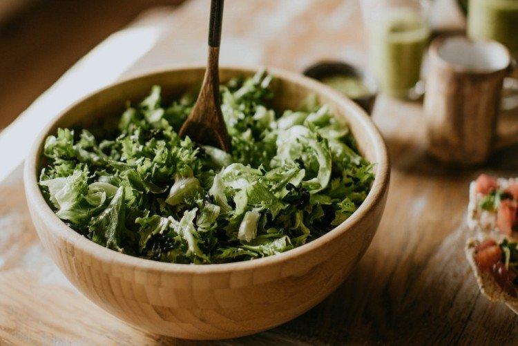 Быстрый зеленый салат - вкусные и простые салаты на скорую руку