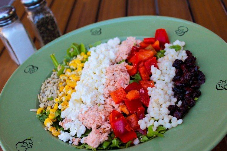 Салат «Разноцветное ассорти» - вкусные и простые салаты на скорую руку