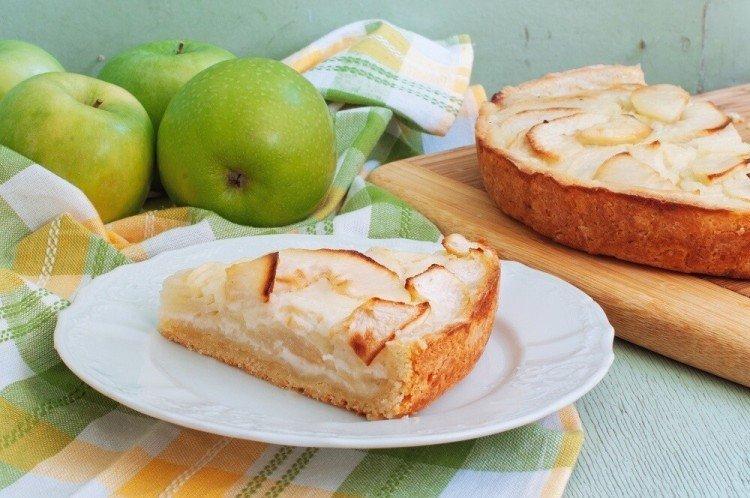 Яблочный пирог в быстрой духовке и яблочный пирог на развес — 5 вкусных и простых рецептов