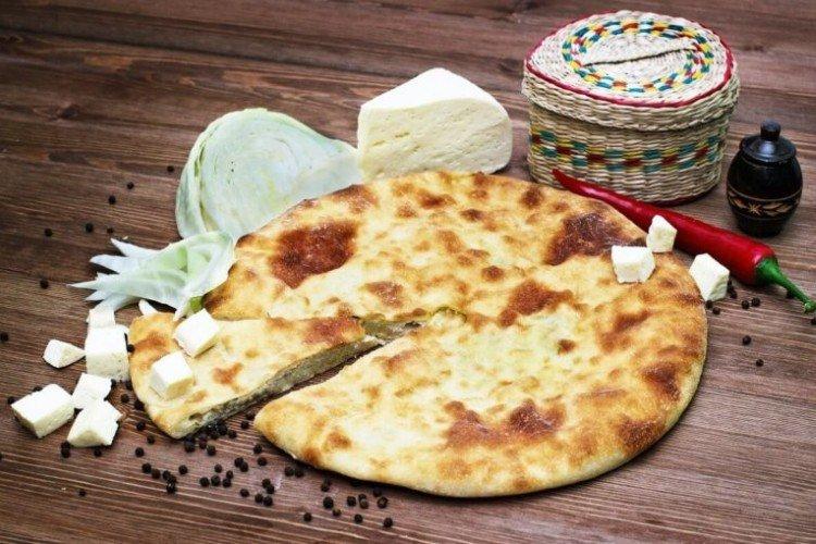 Осетинский капустно-сырный пирог - рецепты