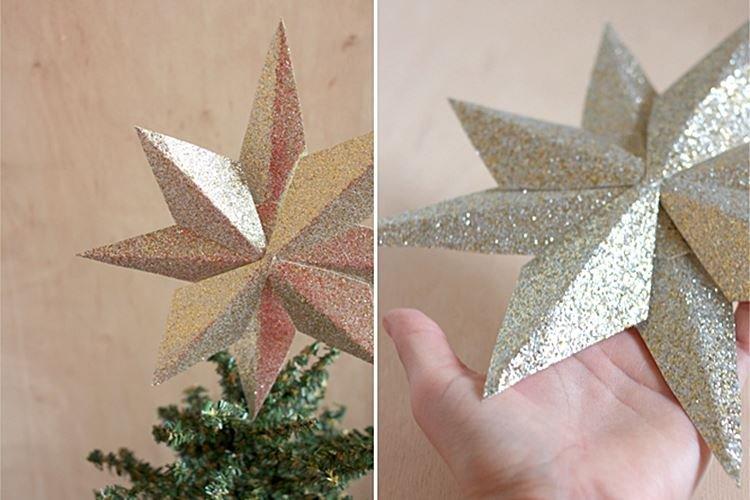 Как сделать праздничную звездочку в технике «оригами»: подробный мастер-класс
