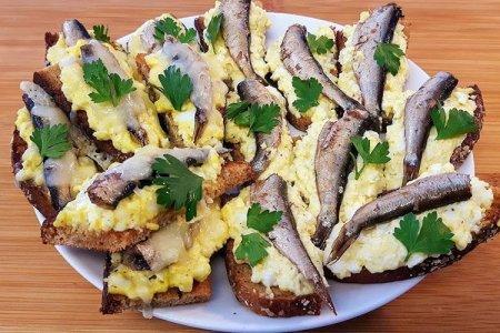 Бутерброды со шпротами вкусный рецепт с фото очень