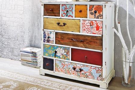 Декор старого шкафа своими руками: 14 отличных идей