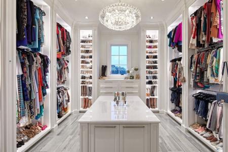 Дизайн гардеробной комнаты: 65 красивых идей (фото)