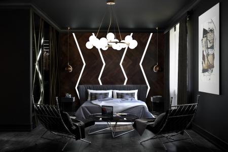 Дизайн спальни «Dark Chocolate»