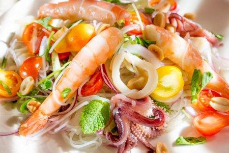 Салат из морепродуктов рецепт с фото очень вкусный