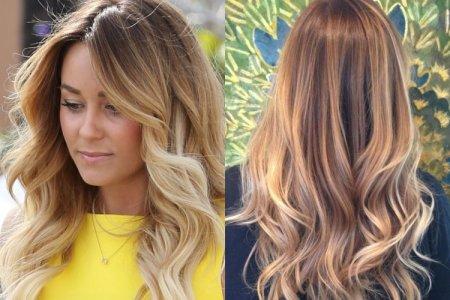 Шатуш на светлые волосы