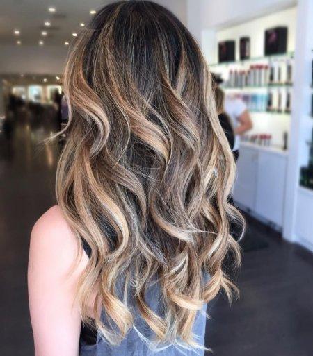 Окрашивание шатуш – фото и идеи