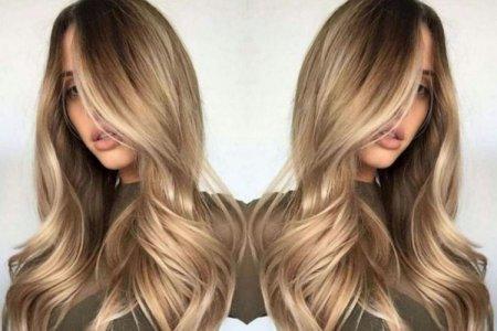 Шатуш на длинные волосы