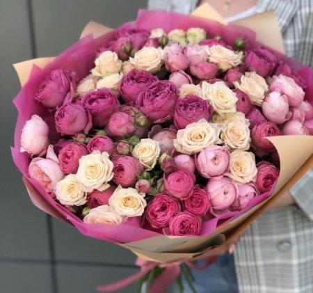 Большие и шикарные букеты цветов