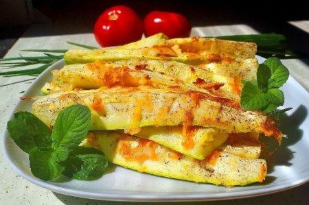 Запеченные кабачки в пряных травах