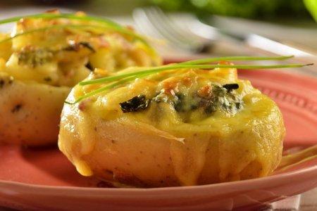 Рубленая скумбрия с картошкой в духовке
