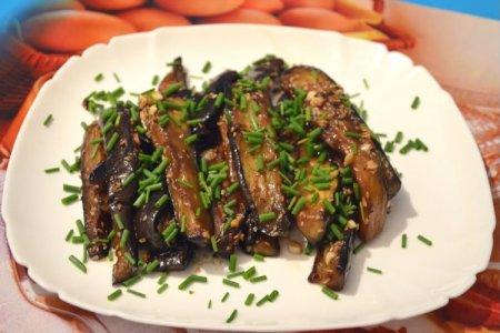 Жареные маринованные баклажаны